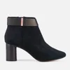 Ted Baker Women's Mharia Suede Heeled Ankle Boots - Black - Image 1