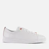 Ted Baker Women's Gielli Leather Cupsole Trainers - White - Image 1
