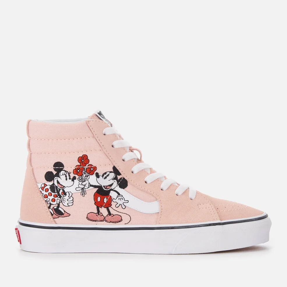Vans Women's Disney Mickey & Minnie Sk8-Hi Top Trainers - Pink Image 1