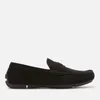 Emporio Armani Men's Zinos Suede Driver Shoes - Black - Image 1