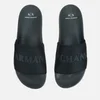 Armani Exchange Men's Mesh Slide Sandals - Dress Blue - Image 1