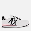 Armani Exchange Women's AX Logo Runner Style Trainers - White - Image 1