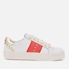 Carvela Women's Lexicon Low Top Trainers - White - Image 1