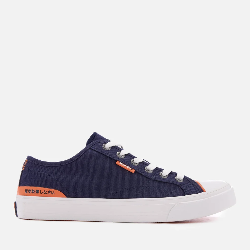 Superdry Men's Trophy Classic Low Trainers - Highland Navy Image 1