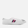 Superdry Women's Low Pro Luxe Trainers - White Glitter Tape - Image 1
