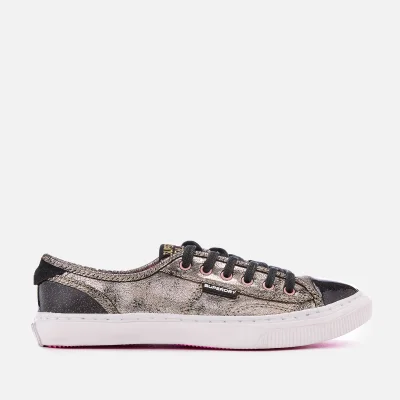 Superdry Women's Low Pro Luxe Trainers - Distressed Gold