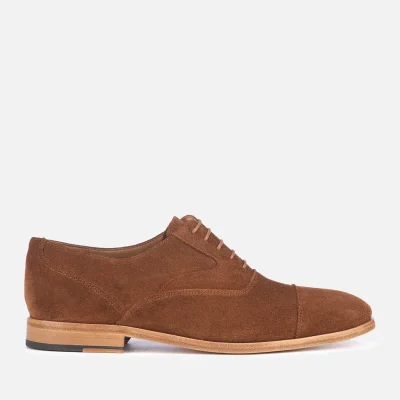 PS Paul Smith Men's Tompkins Suede Toe Cap Oxford Shoes - Hazelnut