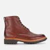 Grenson Men's Joseph Hand Painted Leather Lace Up Boots - Tan - Image 1