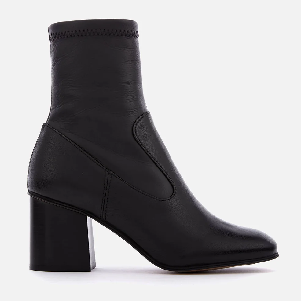 Whistles Women's Vittoria Heeled Sock Boots - Black Image 1