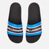 Karl Lagerfeld Men's Kondo Contrast Slide Sandals - Navy - Image 1