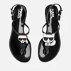 KARL LAGERFELD Women's Jelly Karl Ikonic Sling Sandals - Black - Image 1