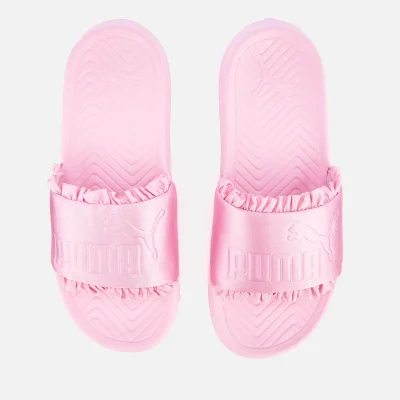 Puma Women's Popcat Silk Slide Sandals - Pale Pink/Pale Pink