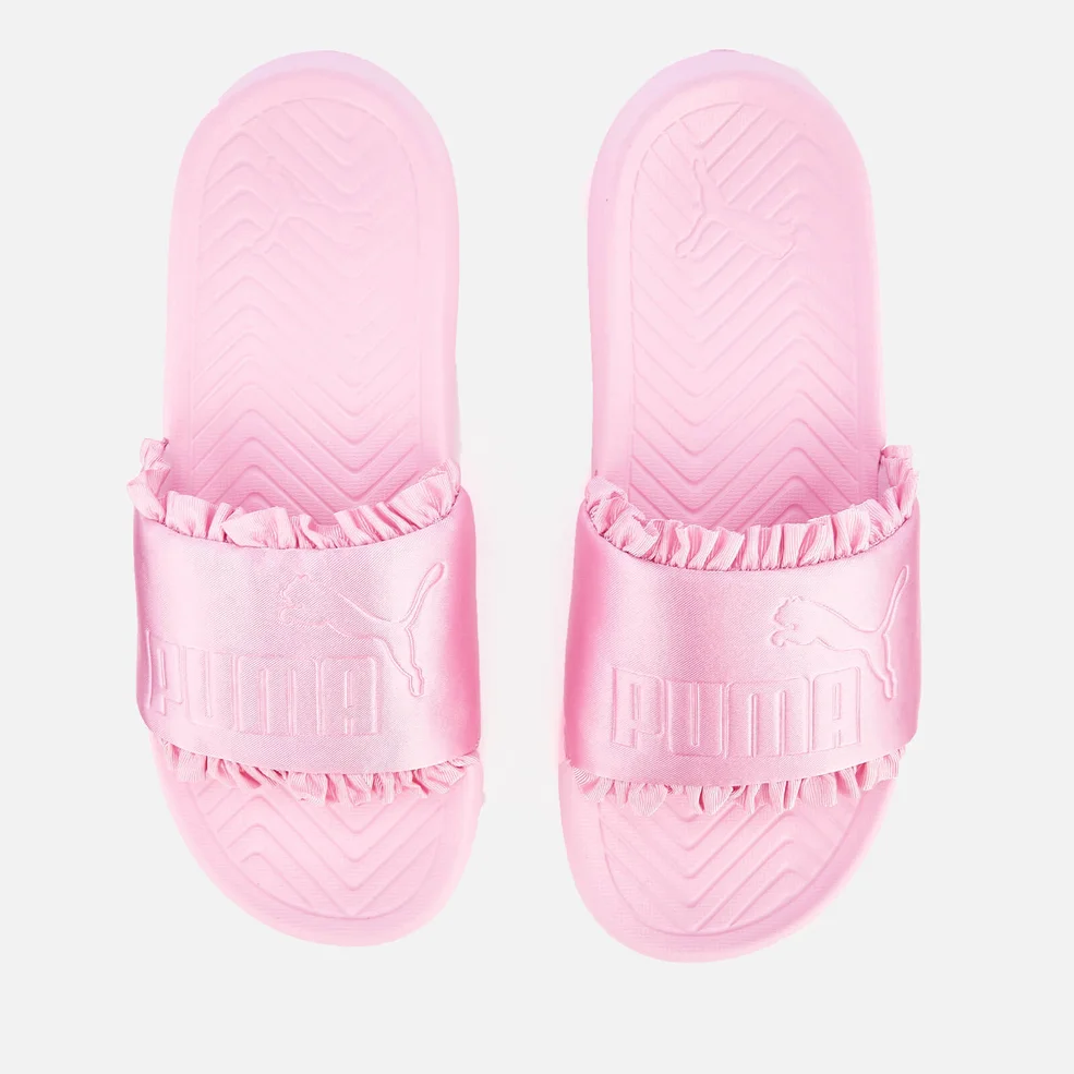 Puma Women's Popcat Silk Slide Sandals - Pale Pink/Pale Pink Image 1