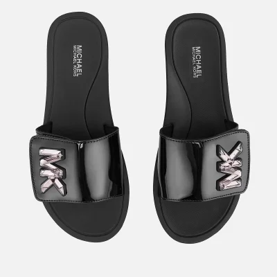 MICHAEL MICHAEL KORS Women's MK Slide Sandals - Black