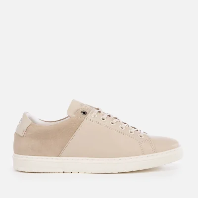 Barbour Women's Catlina Leather Cupsole Trainers - Beige