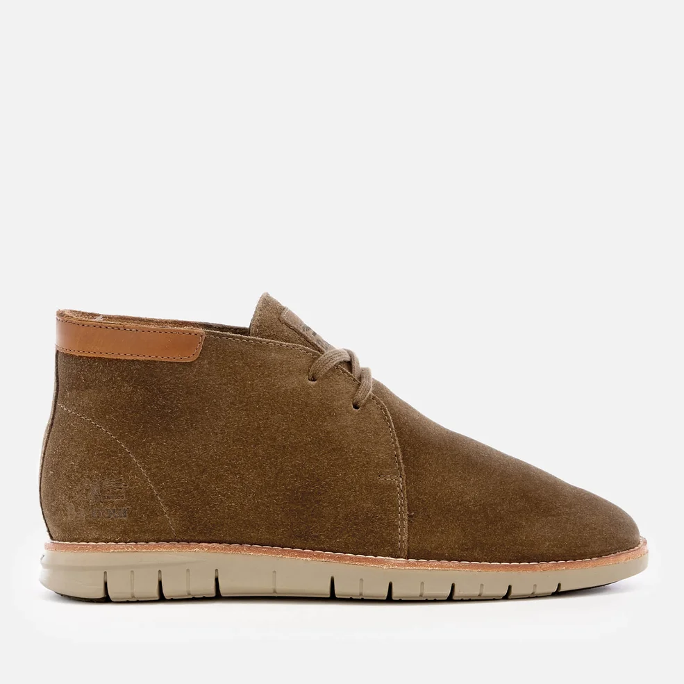 Barbour Men's Boughton Suede Chukka Boots - Cola Image 1