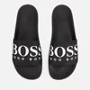 BOSS Hugo Boss Men's Solar Slide Sandals - Black - Image 1