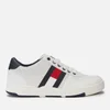 Tommy Jeans Men's Lifestyle Leather Basket Trainers - White - Image 1