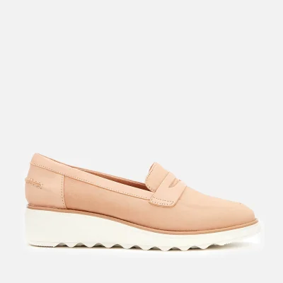 Clarks Women's Sharon Ranch Leather Loafers - Nude