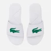 Lacoste Kids' L.30 Slide 119 2 Sandals - White/Green - Image 1
