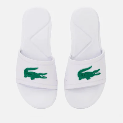 Lacoste Kids' L.30 Slide 119 2 Sandals - White/Green