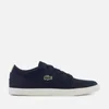 Lacoste Men's Bayliss 119 1 Leather Lace Up Trainers - Navy/Off White - Image 1