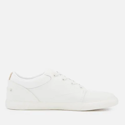 Lacoste Men's Bayliss 119 1 Leather Lace Up Trainers - Off White/Off White