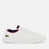 Lacoste Men's La Piquée 119 1 Knitted Cupsole Trainers - White/Navy/Red - Image 1
