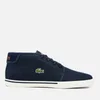 Lacoste Men's Ampthill 119 1 Leather Chukka Trainers - Navy/Light Brown - Image 1