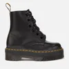 Dr. Martens Women's Molly Buttero Leather 6-Eye Boots - Black - Image 1