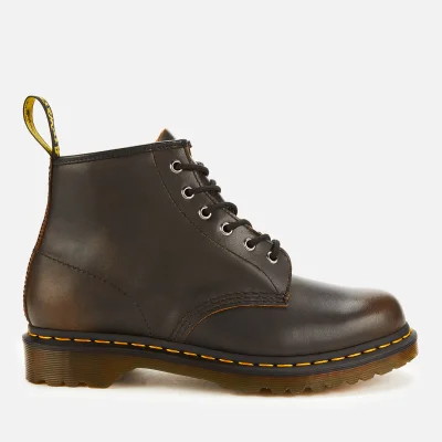 Dr. Martens Men's 101 Vintage Leather 6-Eye Boots - Butterscotch
