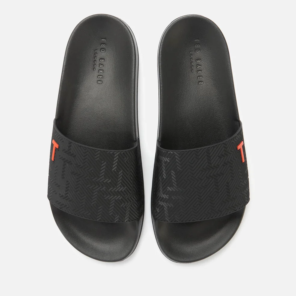 Ted Baker Men's Mastal Slide Sandals - Black Image 1