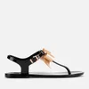 Ted Baker Women's Teiya PU Toe Post Sandals - Black - Image 1