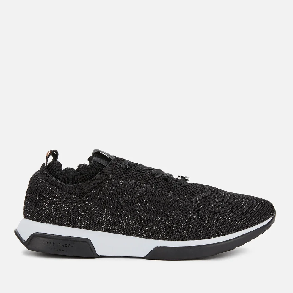 Ted Baker Women's Lyara Knitted Runner Style Trainers - Black Image 1