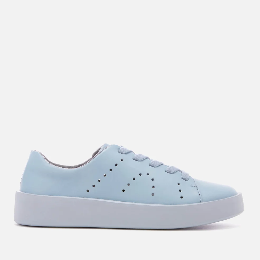 Camper Women's Courb Low Top Trainers - Medium Blue Image 1