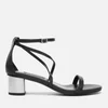 Senso Women's Jemini Leather Block Heeled Sandals - Ebony - Image 1