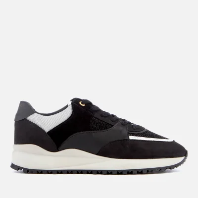 Android Homme Men's Belter 3.0 Stingray Suede Trainers - Carbon Black/White