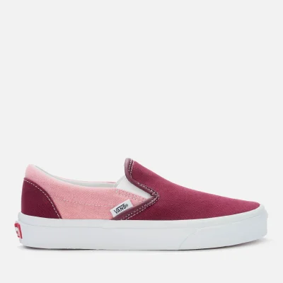 Vans Women's Chambray Slip-On Trainers - Canvas Port Royale/True White