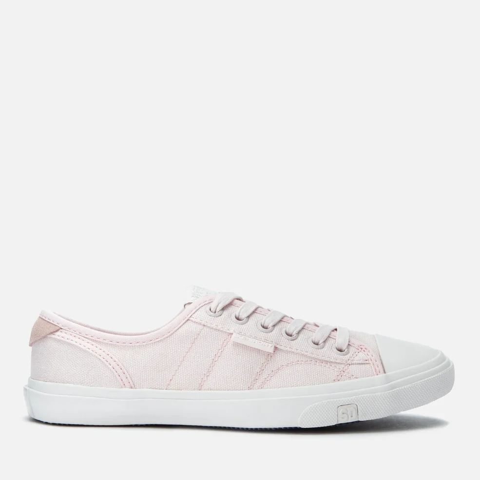 Superdry Women's Low Pro Canvas Trainers - Rose Pink Image 1