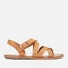 TOMS Women's Sicily Leather Strappy Sandals - Natural - Image 1