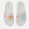 Superga Women's 1919 Puw Slide Sandals - White/Multi - Image 1