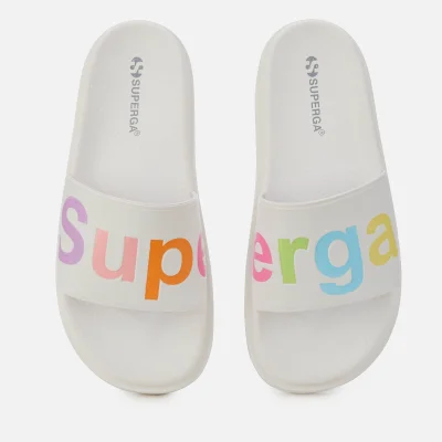 Superga Women's 1919 Puw Slide Sandals - White/Multi