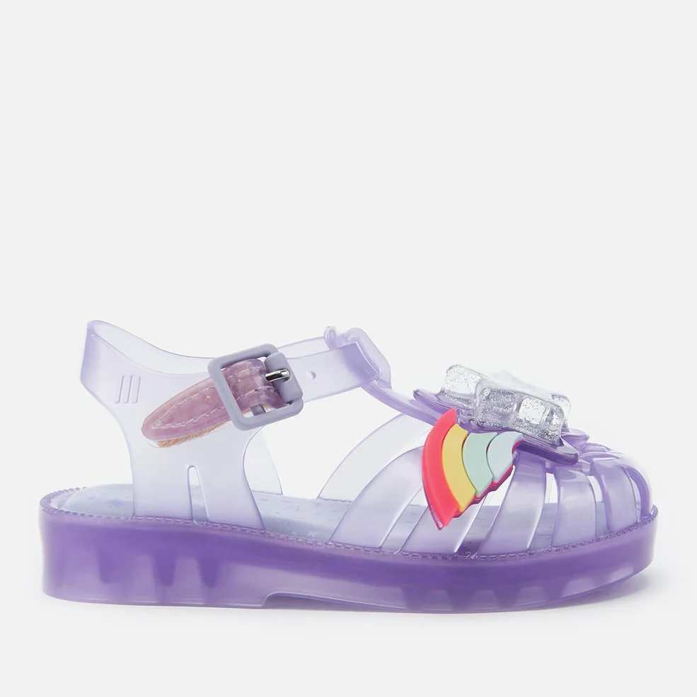 Mini Melissa Toddlers' Mini Rainbow Sprite Sandals - Lilac Image 1