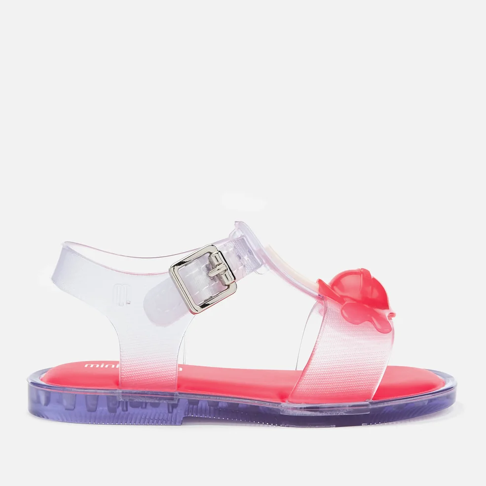 Mini Melissa Toddlers' Mini Mar Lollypop Sandals - Clear Contrast Image 1