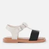 Mini Melissa Toddlers' Mini Mar Lace Sandals - White Contrast - Image 1