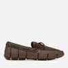 SWIMS Men's Braided Lace Loafers - Brown - Image 1
