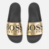 BOSS Men's Solar Slide Sandals - Gold - Image 1