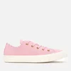 Converse Women's Chuck Taylor All Star Scalloped Edge Ox Trainers - Pink Foam/Gold/Egret - Image 1