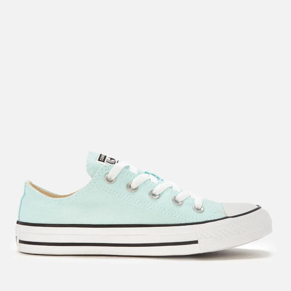 Converse Women's Chuck Taylor All Star Ox Trainers - Teal Tint Image 1