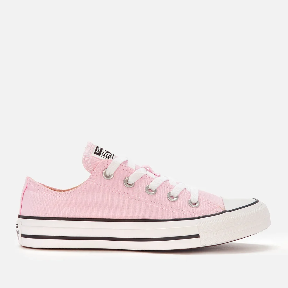 Converse Women's Chuck Taylor All Star Ox Trainers - Pink Foam Image 1